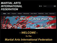 Tablet Screenshot of maifhq.org